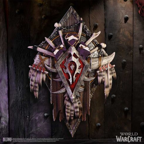 Nemesis Now - World of Warcraft - Plaque Murale Horde 30cm - flash vidéo