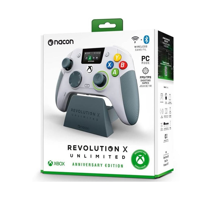 Nacon - Manette sans fil Revolution X Unlimited 360 Anniversary Edition pour Xbox Series X|S et PC