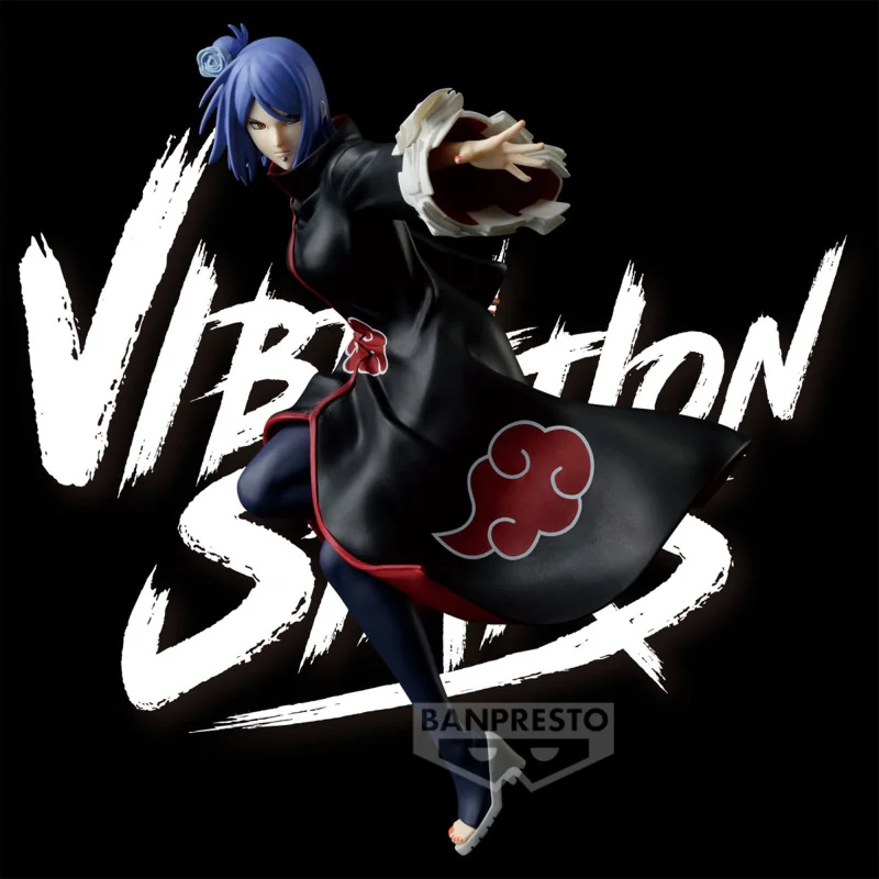 Naruto Shippuden - Vibration Stars - Konan Statue 15cm - flash vidéo