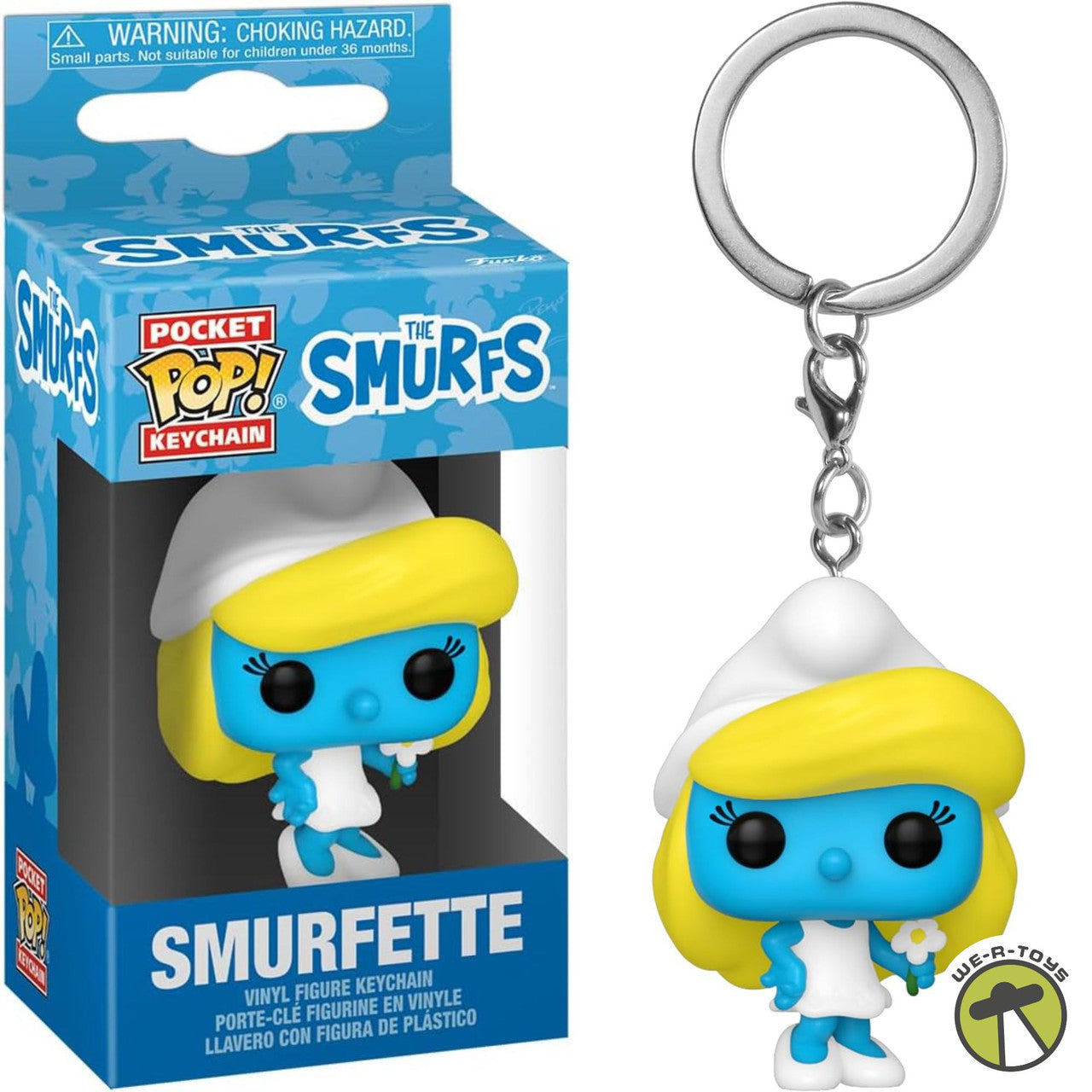 Funko Pocket Pop! Keychain: The Smurfs - Smurfette - flash vidéo
