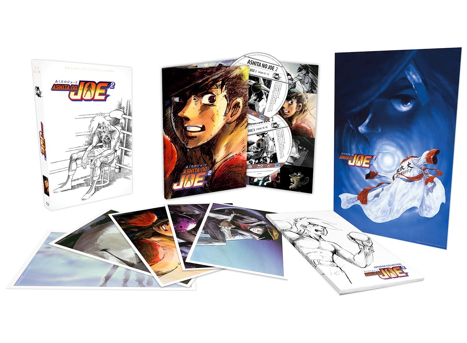 Ashita no Joe 2 - Intégrale + Film - Edition Collector Limitée - Coffret A4 Blu-ray