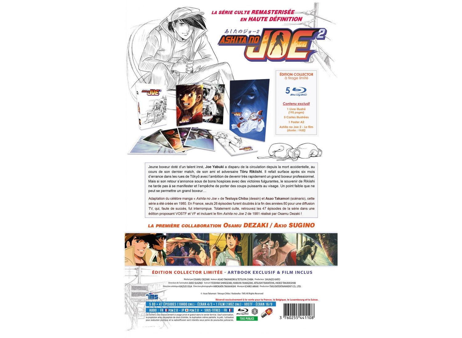 Ashita no Joe 2 - Intégrale + Film - Edition Collector Limitée - Coffret A4 Blu-ray