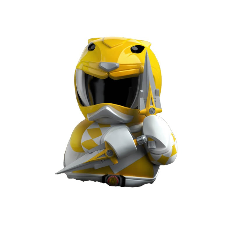 TUBBZ Canard de bain - Mighty Morphin Power Rangers - Ranger Jaune (Première Édition)