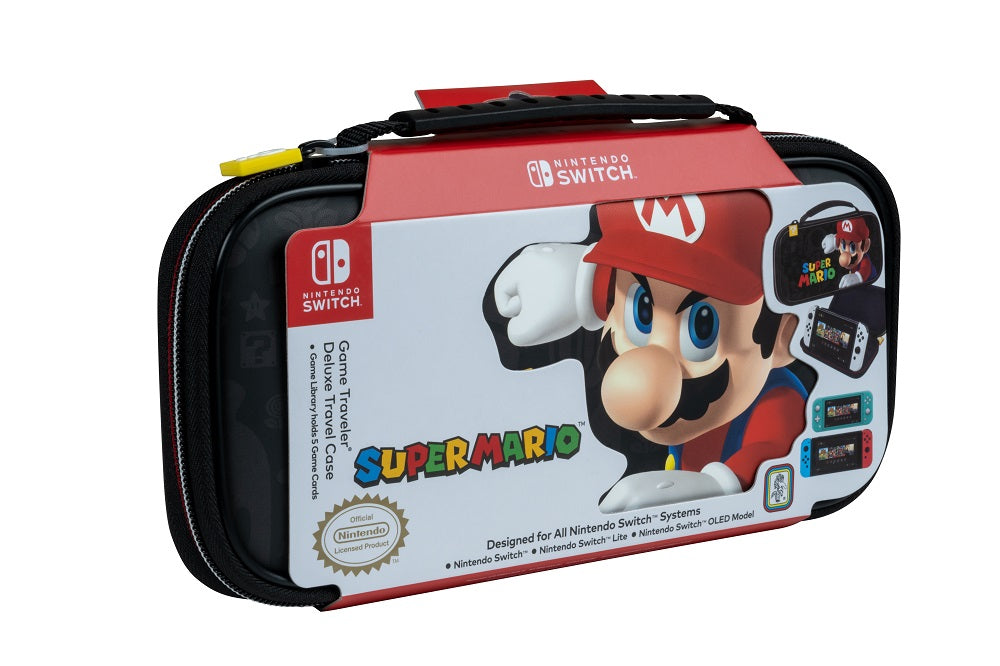 Big Ben - Pochette de transport deluxe officielle Super Mario pour Nintendo Switch, Switch Lite et Switch OLED