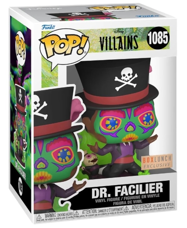 Funko Pop! Disney: Villains - Dr.Facilier (with Base) - BoxLunch Exclusive - flash vidéo