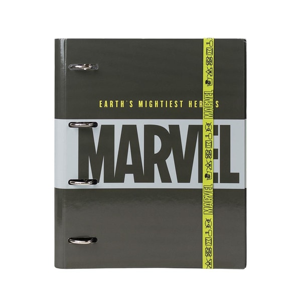 Marvel - Classeur scolaire à rabats avec Logo de Marvel - flash vidéo