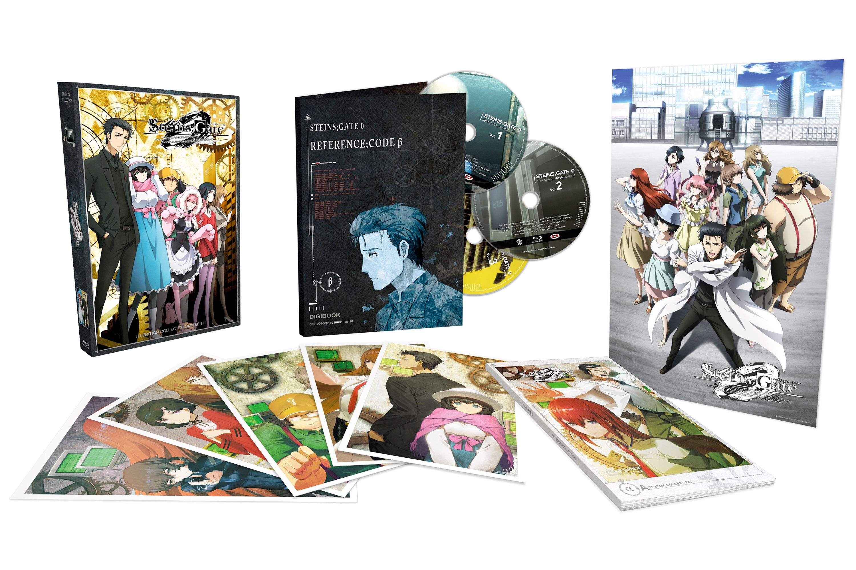 Steins Gate 0 - Intégrale (Série TV + OAV) - Edition Collector Limitée - Coffret A4 Blu-ray