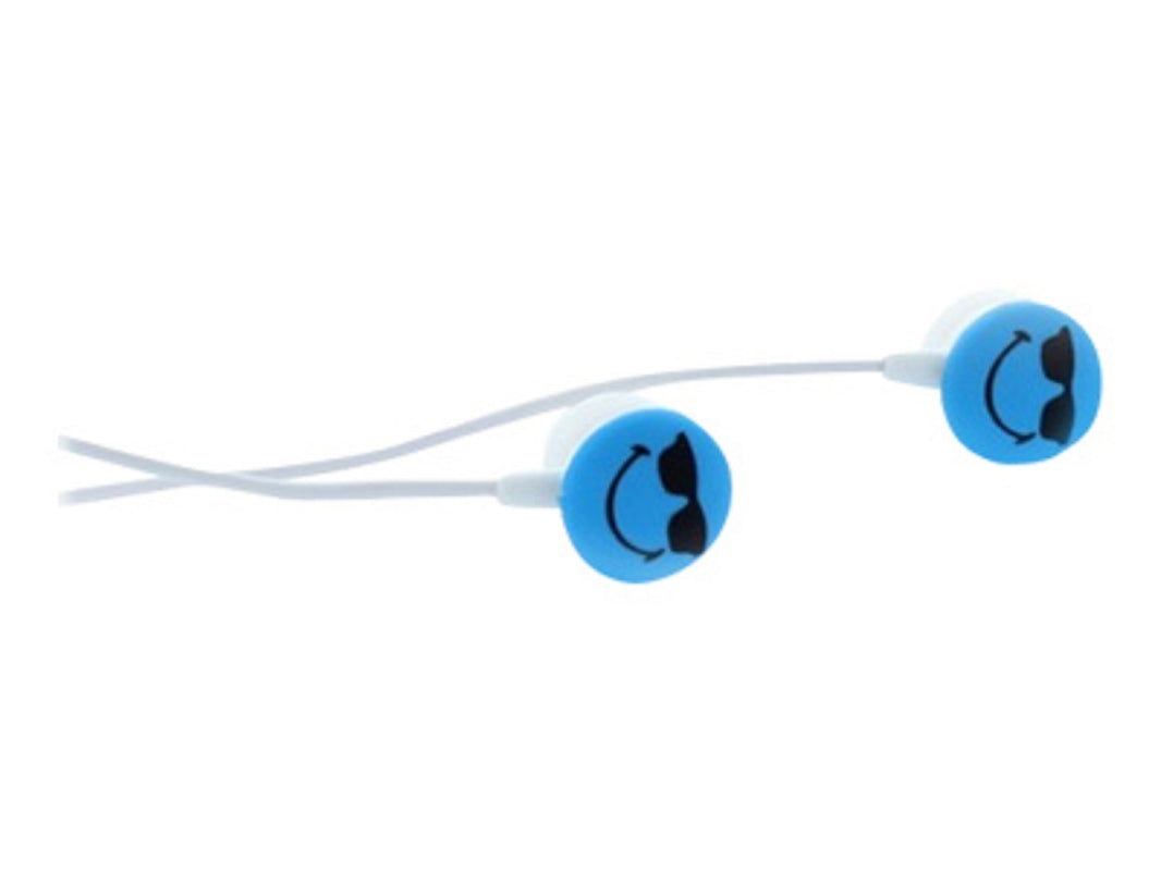 Smiley World - Ecouteurs intra-auriculaires Color Therapy Bleu
