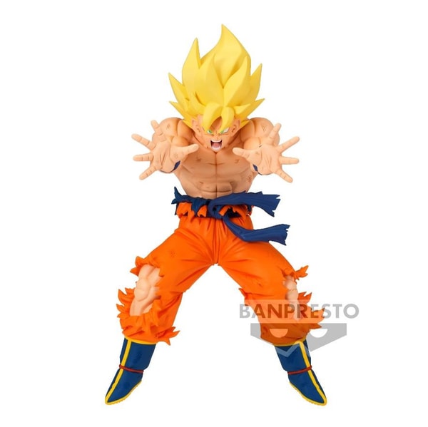 Dragon Ball Z - Match Makers - Super Saiyan Son Goku (VS Cooler) Statue 14cm - flash vidéo