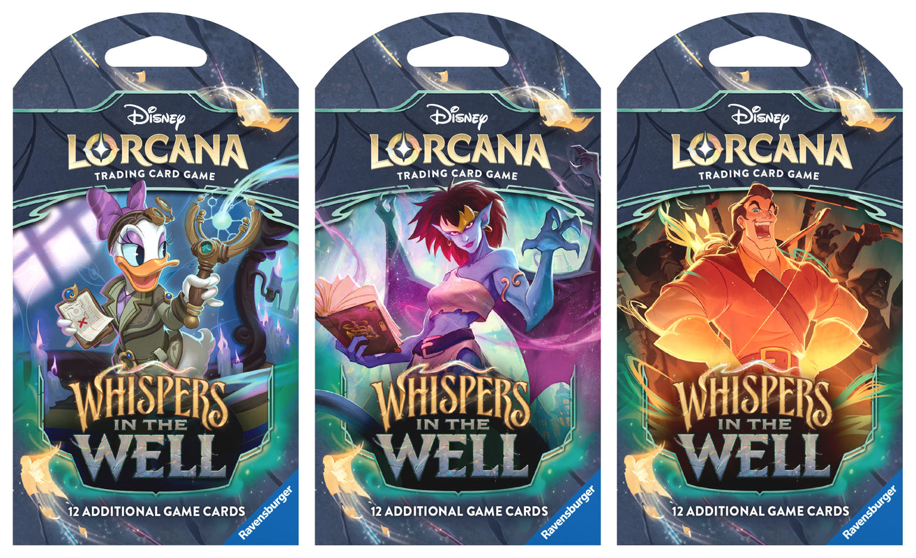 Disney Lorcana TCG: Whispers in the Well - Blister Booster (1x random cardboard blister)