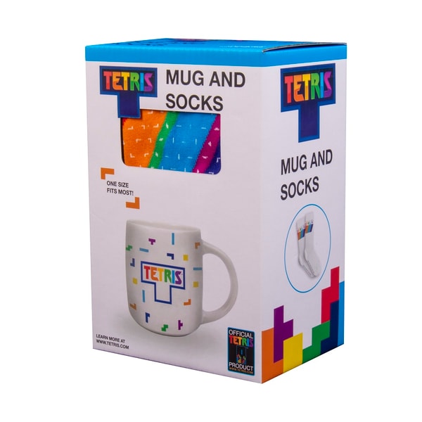 Tetris - Coffret mug et chaussettes - flash vidéo