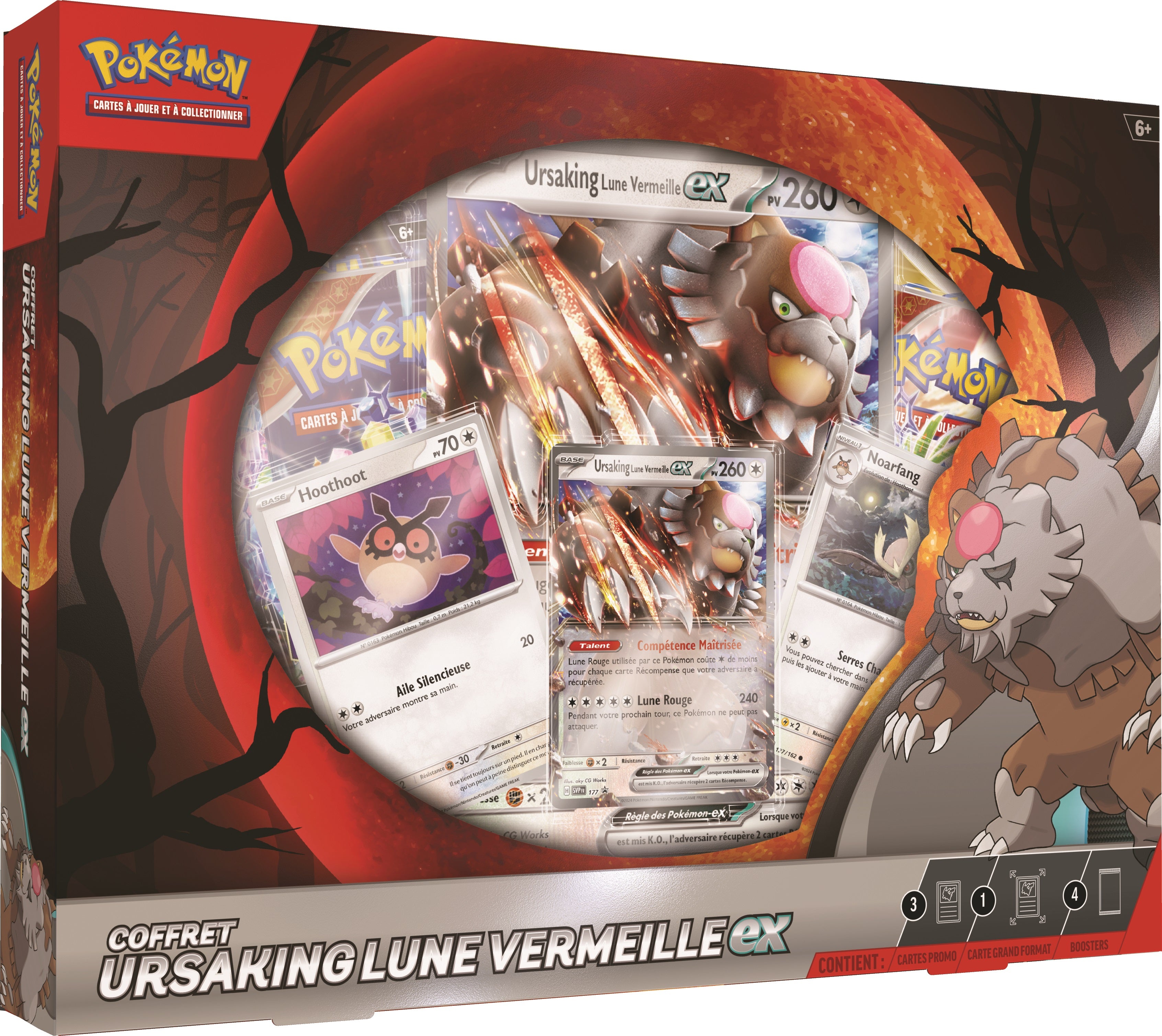 Pokémon JCC : Coffret Ursaking Lune Vermeille-ex - flash vidéo