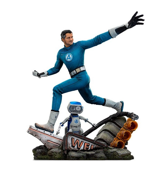 Iron Studios - Art Scale 1/10 - Marvel - The Fantastic Four: First Steps - Mr. Fantastic Statue 26cm