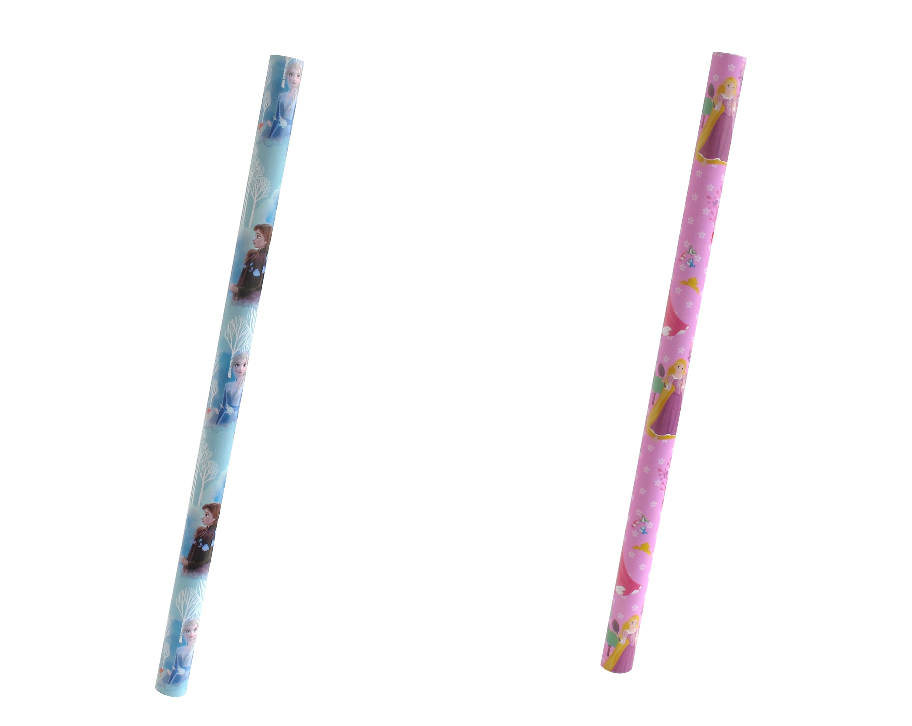 Disney - Papier cadeau Princesses Disney et La Reine des neiges 70cm x 200cm (1x design aléatoire) - flash vidéo