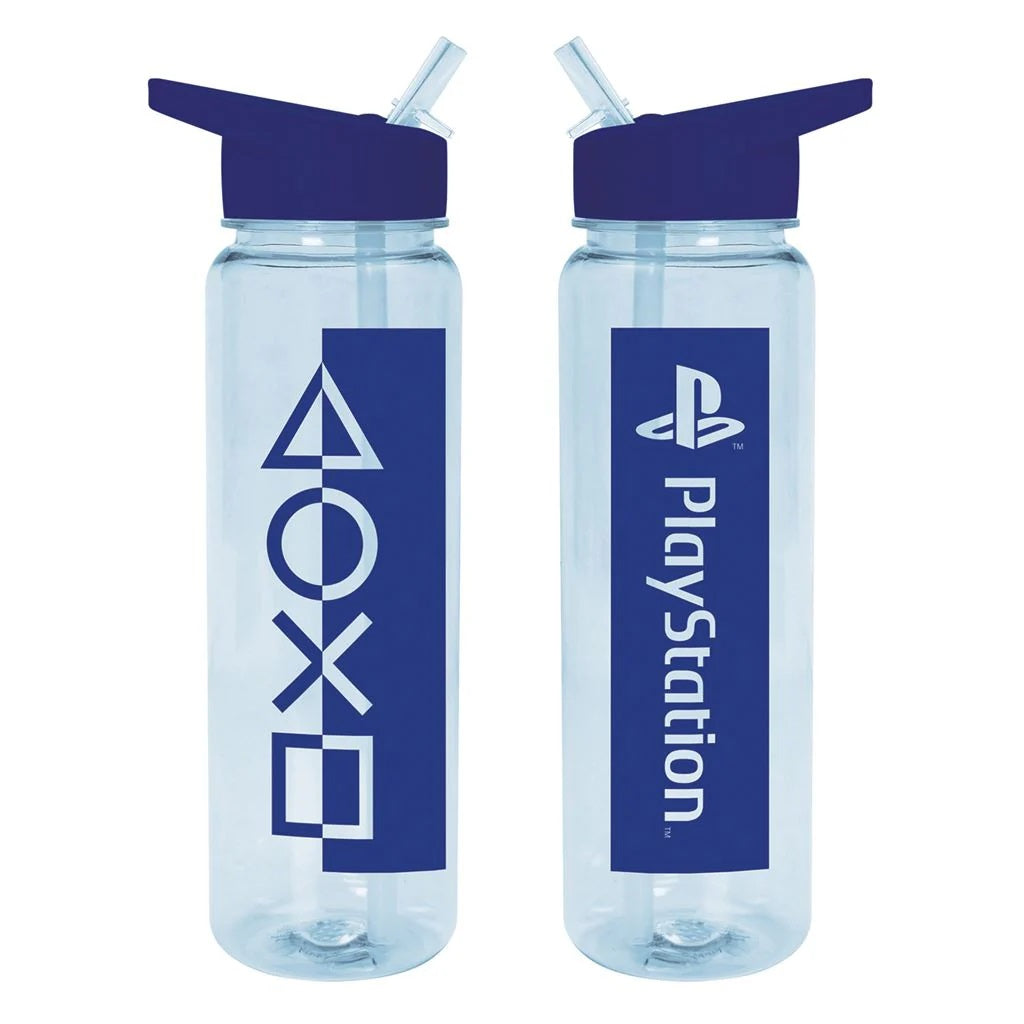 PlayStation - Bouteille d'eau réutilisable Teinte bleue - flash vidéo