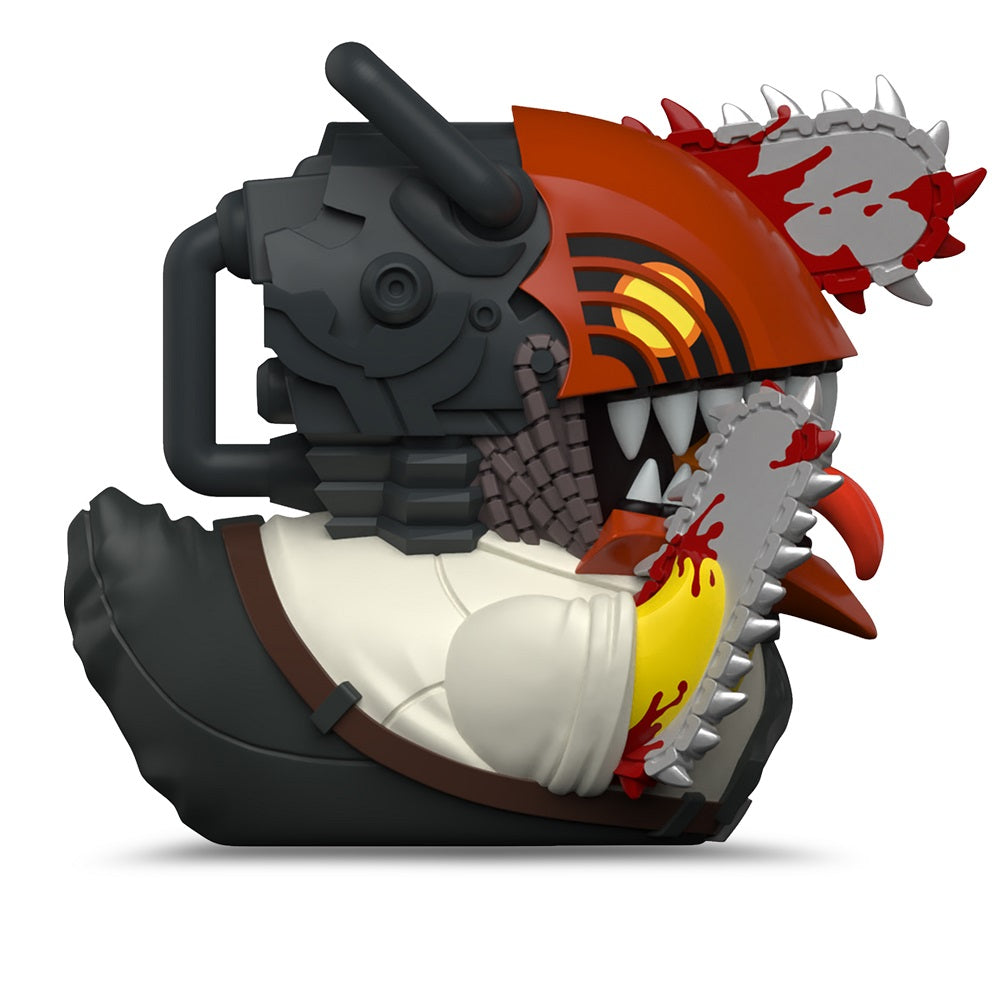 Numskull - TUBBZ Canard de bain - Chainsaw Man - Chainsaw Man (Première Édition) - 9cm - flash vidéo
