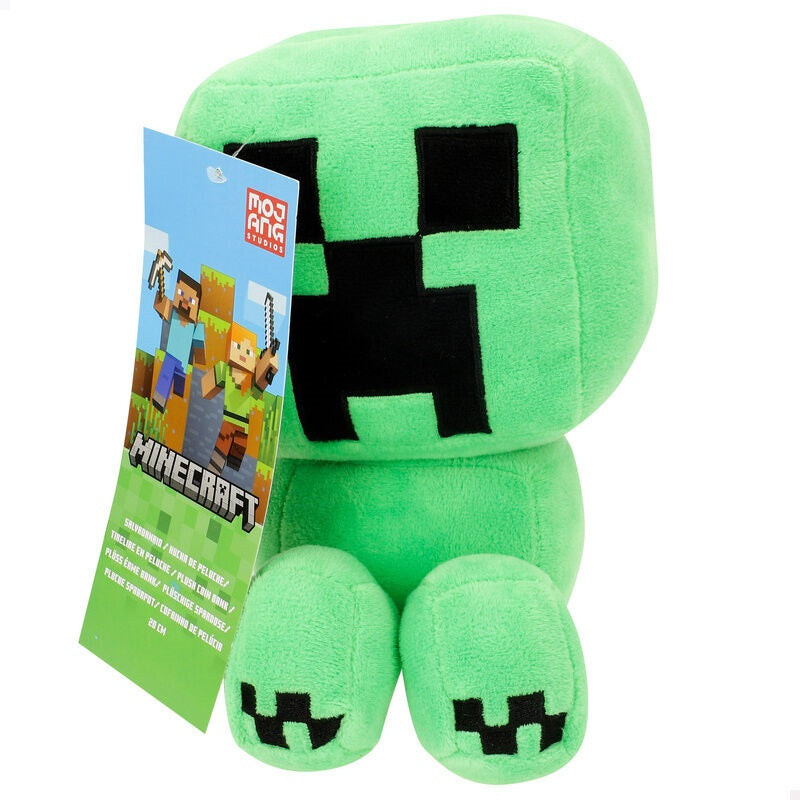 1Up Licences - Minecraft - Peluche Tirelire Creeper 20cm