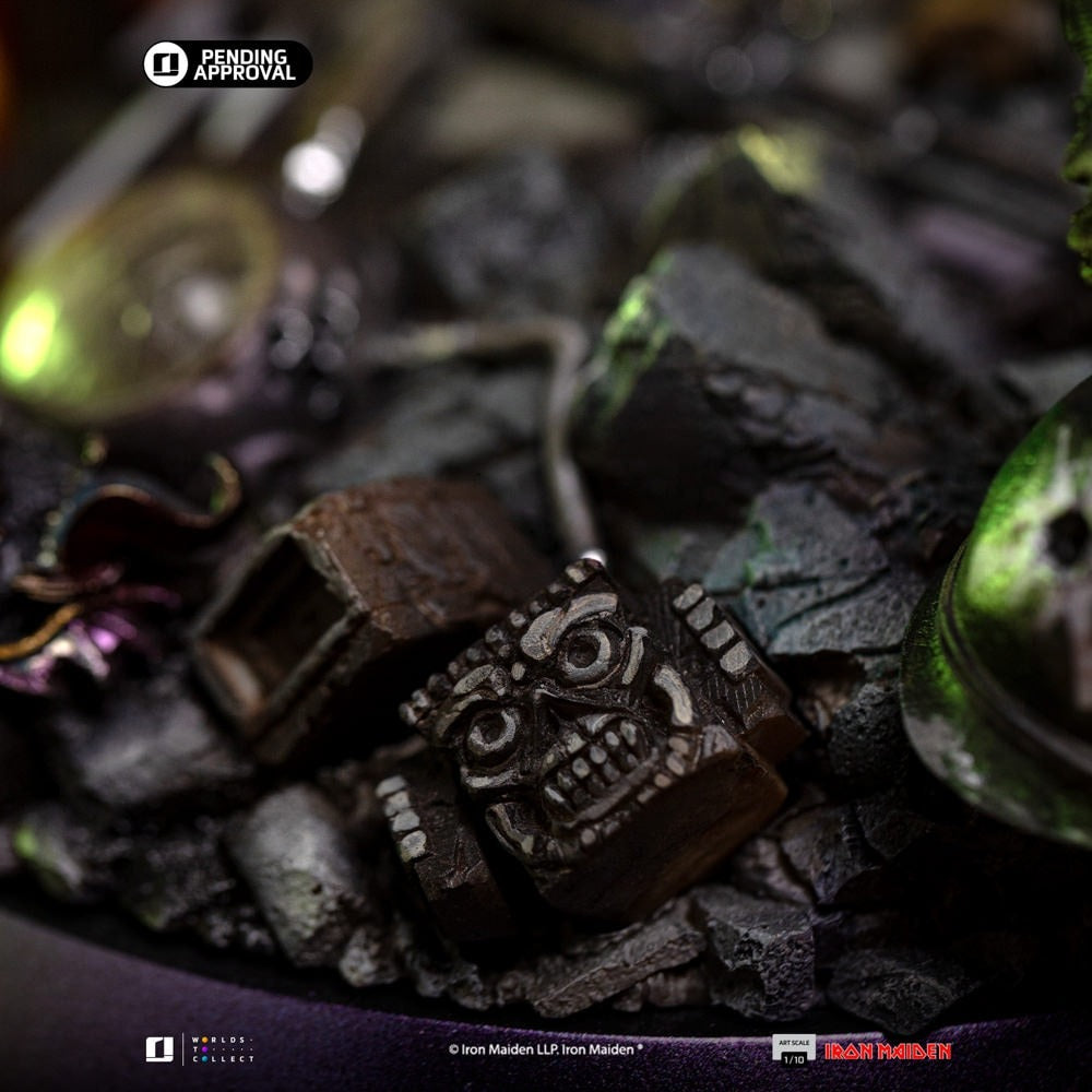 Iron Studios - Art Scale 1/10 - Iron Maiden - Eddie (50th Anniversary) Statue 22cm