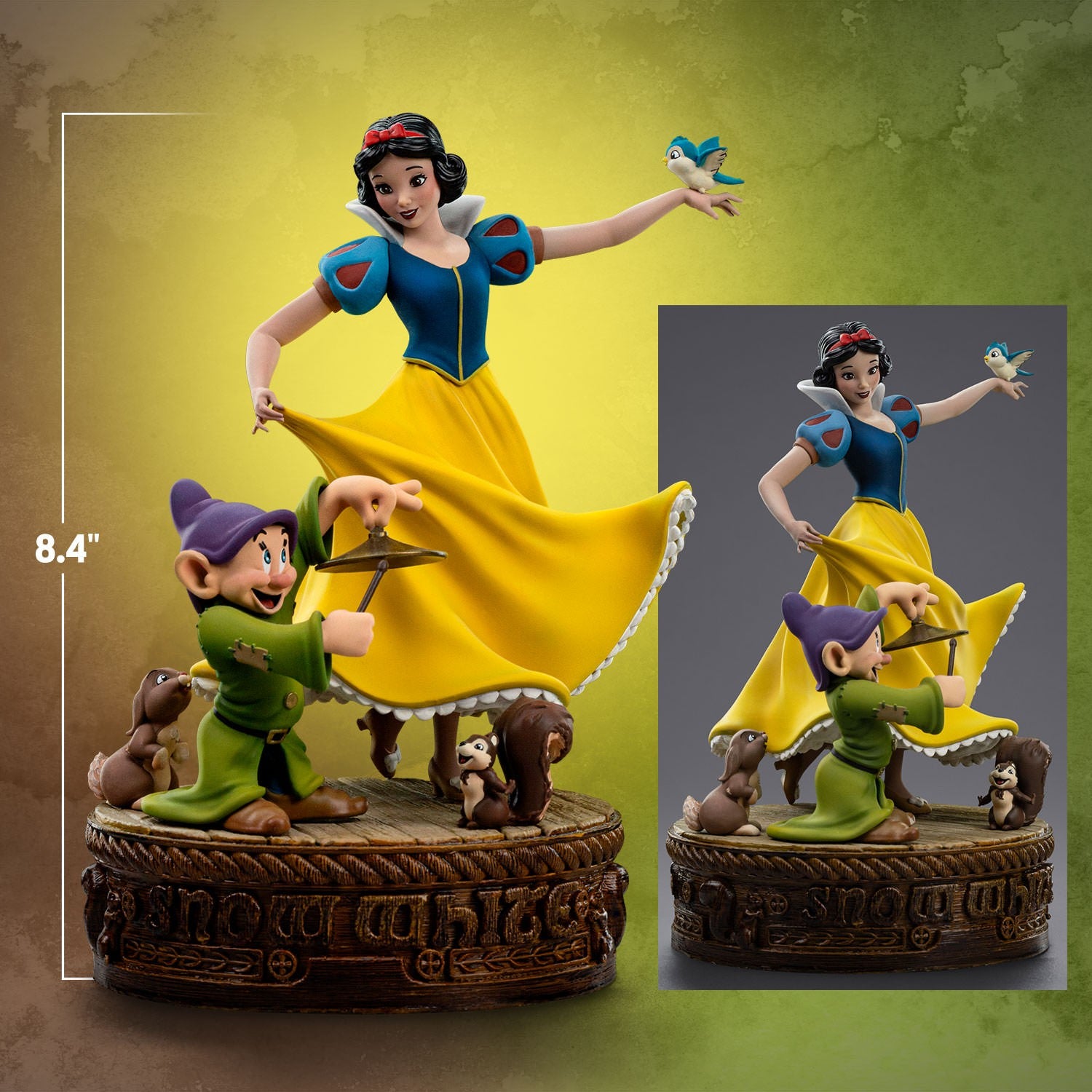 Iron Studios - Deluxe Art Scale 1/10 - Disney Classics - Blanche-Neige et les Sept Nains - Blanche-Neige Statue 29cm
