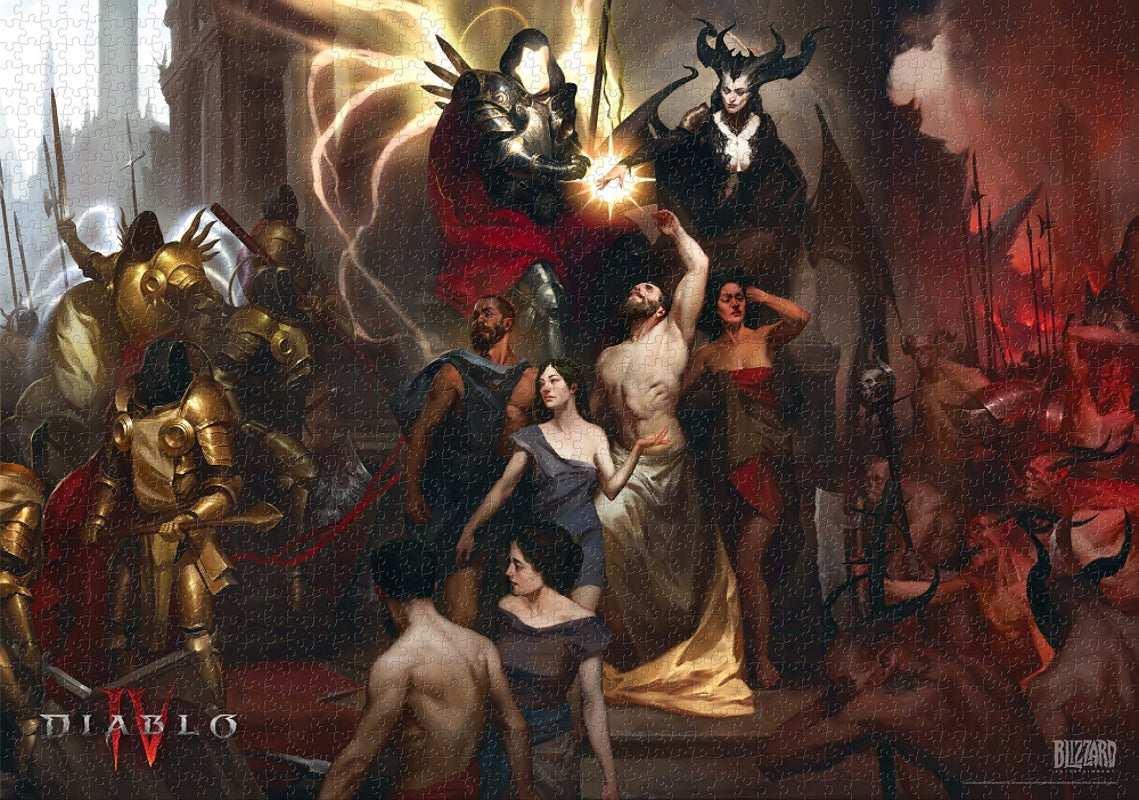 Good Loot Puzzle - Diablo IV - Puzzle "Birth of Nephalem" 1000pcs