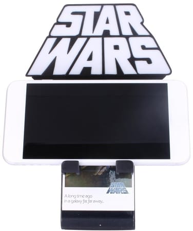 Cable Guys Ikon - Star Wars - Star Wars Logo Support Lumineux Chargeur pour Téléphone et Manette