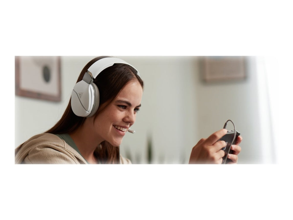 Turtle Beach - Casque de jeu sans fil Recon 200 Gen 2 Blanc pour PS5, PS4, Xbox Series X|S, Xbox One et Switch - flash vidéo