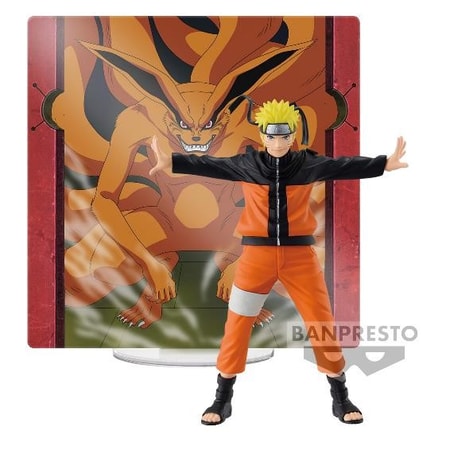 Naruto Shippuden - Panel Spectacle - Uzumaki Naruto Statue 13cm - flash vidéo