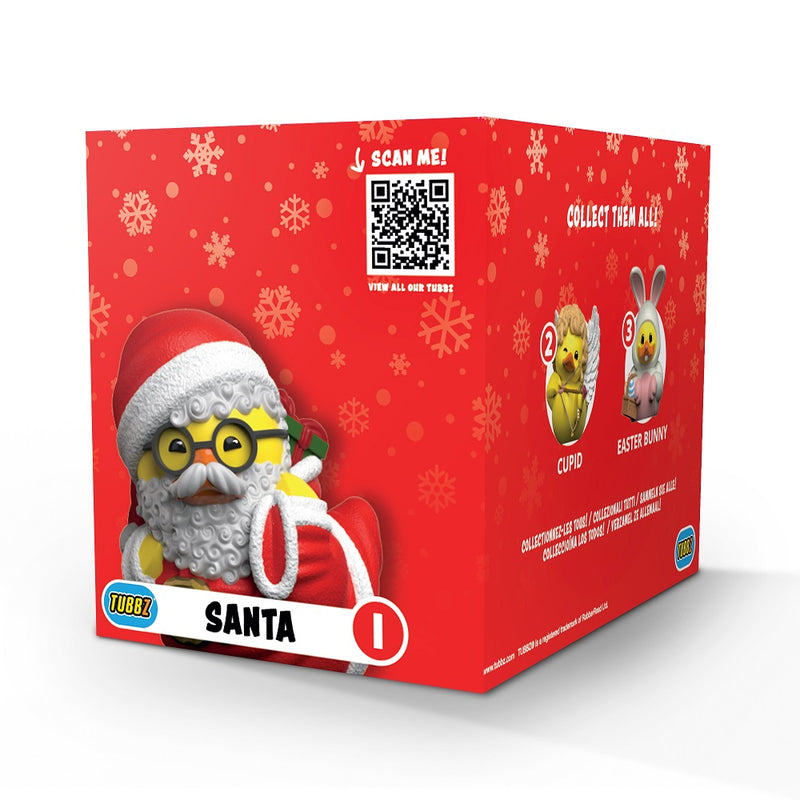 Numskull - Best of TUBBZ Boîte Canard de bain - Christmas - Santa Claus - 9cm