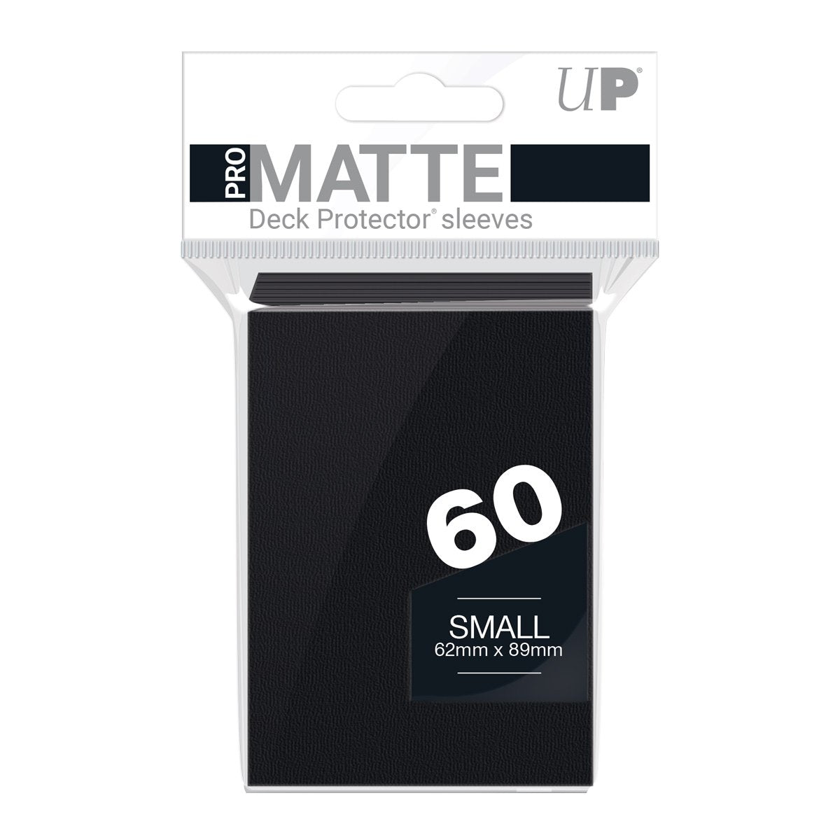 Ultra Pro - PRO-Matte Sachet de 60 protèges cartes petit format Noir (62 x 89 mm) - flash vidéo