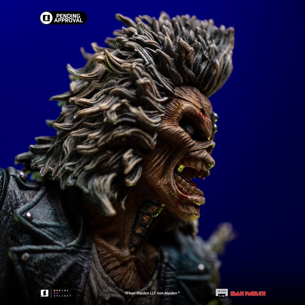 Iron Studios - Art Scale 1/10 - Iron Maiden - Eddie (50th Anniversary) Statue 22cm