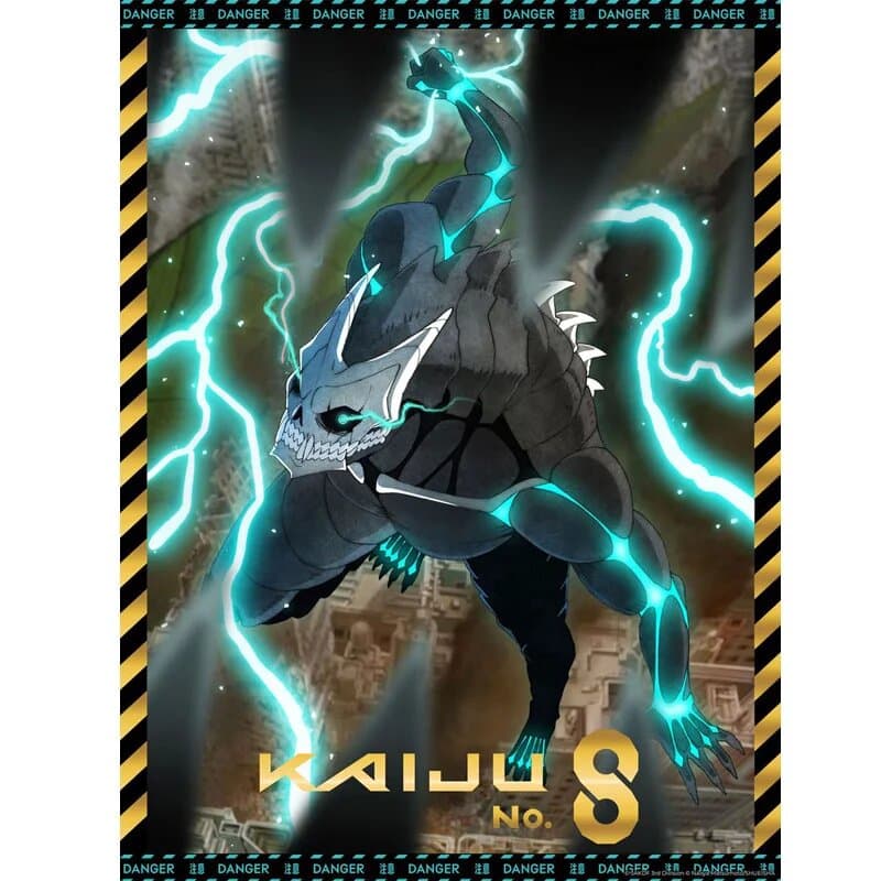 Cartoon Kingdom - Golden Poster - Kaiju N°8 40x31cm - flash vidéo