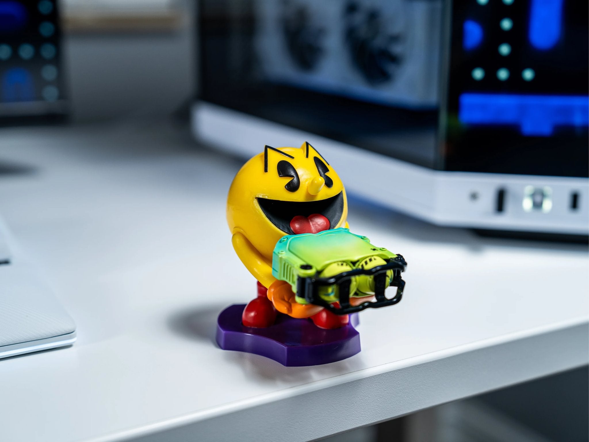Cable Guys Holdems - Pac-Man Classic - Support pour écouteurs et téléphone Pac-Man