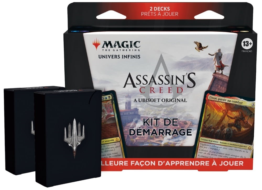 Magic: The Gathering - Univers infinis : Assassin's Creed - Kit de démarrage (2 decks prêts-à-jouer) - flash vidéo