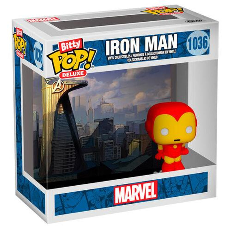Funko Bitty Pop! Deluxe: Iron Man (Avenger Tower)