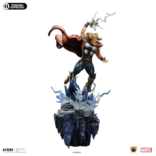 Iron Studios - Deluxe BDS Art Scale 1/10 - Marvel - Thor "Infinity Gauntlet" Statue 44cm - flash vidéo