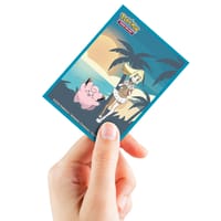 Ultra Pro - Pokémon JCC - Pochettes de protection de deck Lilie et Mélofée 65 pcs (64 x 89 mm)