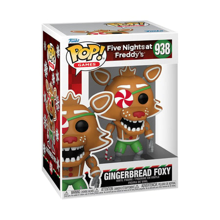 Funko Pop! Games: Five Nights at Freddy's - Gingerbread Foxy - flash vidéo