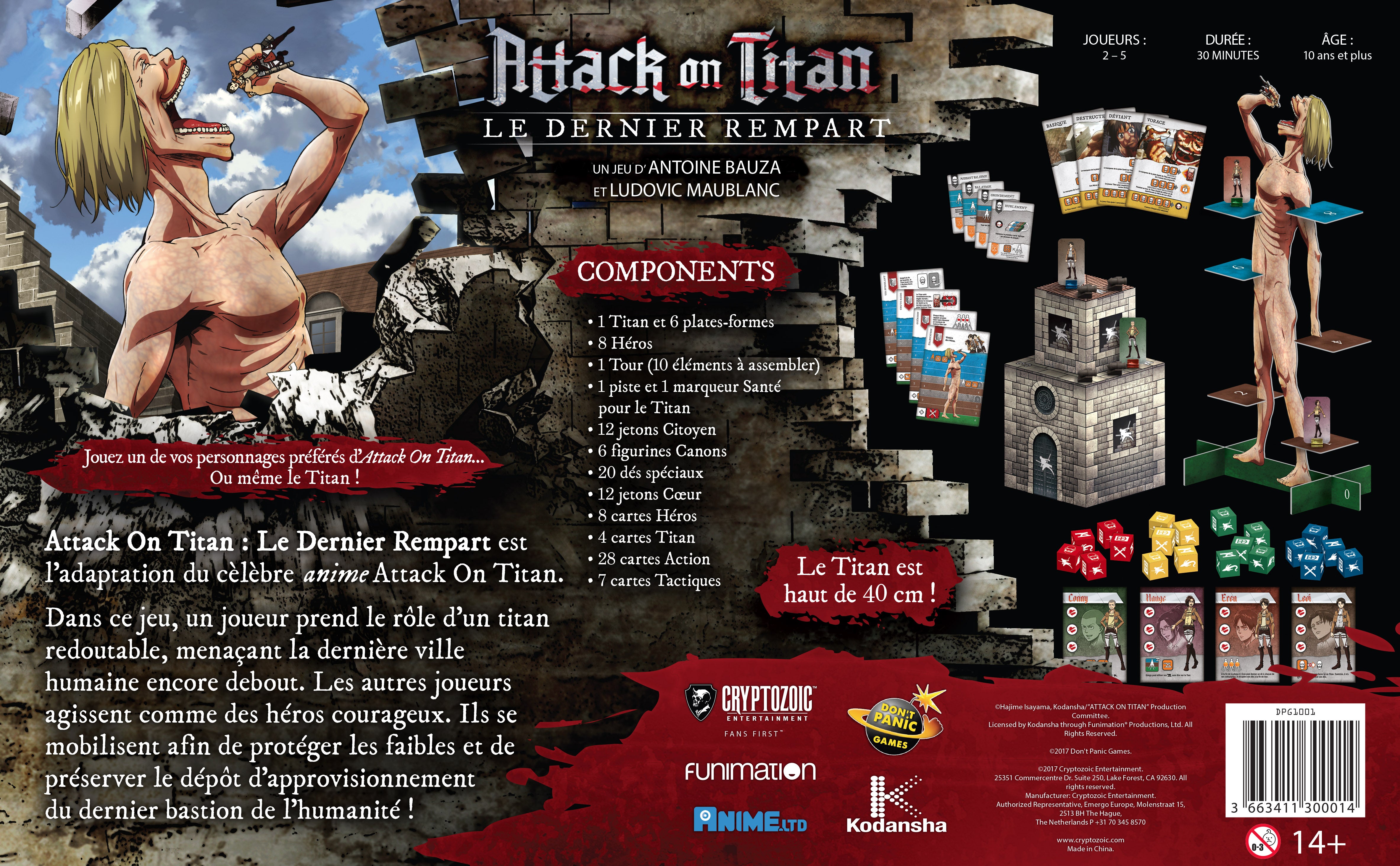 Attack on Titan - Le dernier rempart - Exclusivité CLD - flash vidéo