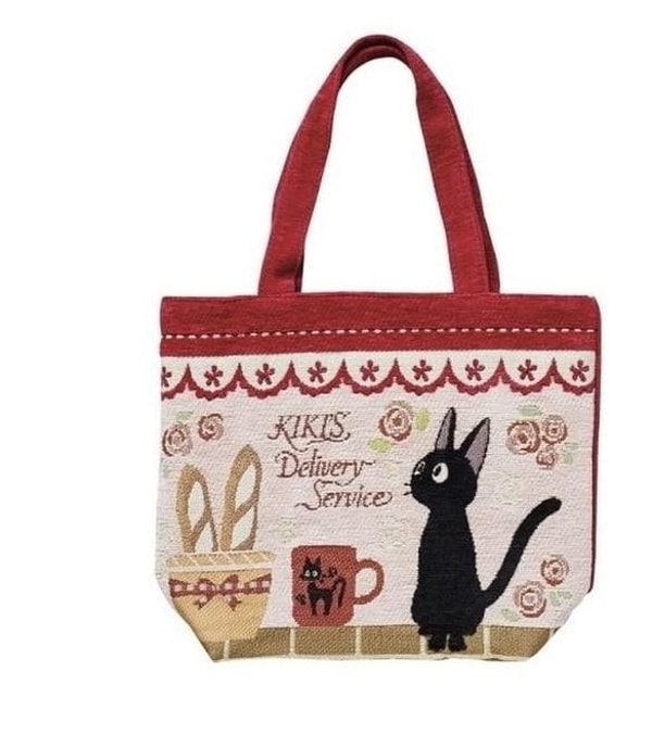 Ghibli - Kiki la petite sorcière - Tote Bag Jiji Baguettes de Pain - flash vidéo