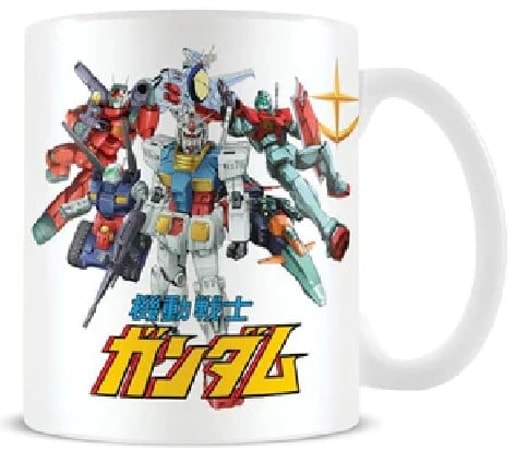 Mobile Suit Gundam - Mug Mech Mash Up 315ml - flash vidéo