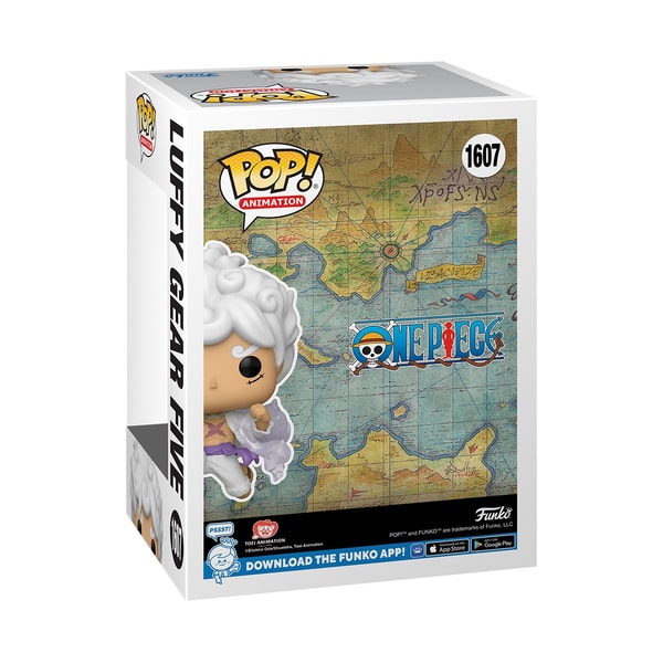 Funko Pop! Animation: One Piece - Luffy Gear 5 (Chance of Glow in the Dark Chase Edition) - flash vidéo
