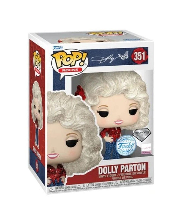 Funko Pop! Rocks: Dolly Parton ('77 tour) (Diamond Glitter)