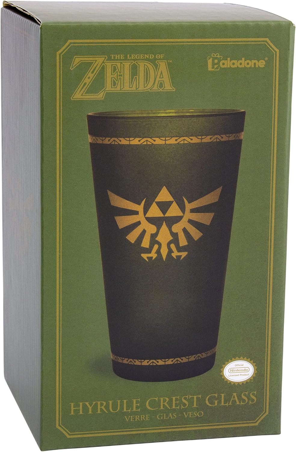 The Legend of Zelda - Verre Ecusson Hyrule - flash vidéo