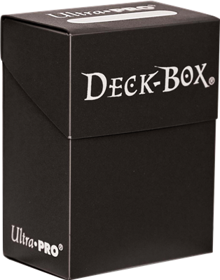 Ultra PRO : Deck Box 75 cartes Noir Nacré