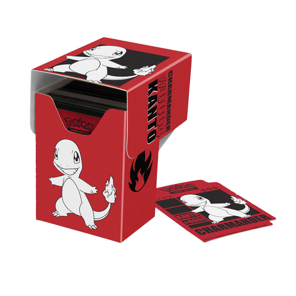Ultra Pro - Pokémon JCC - Boîte de deck Full View Salamèche - flash vidéo