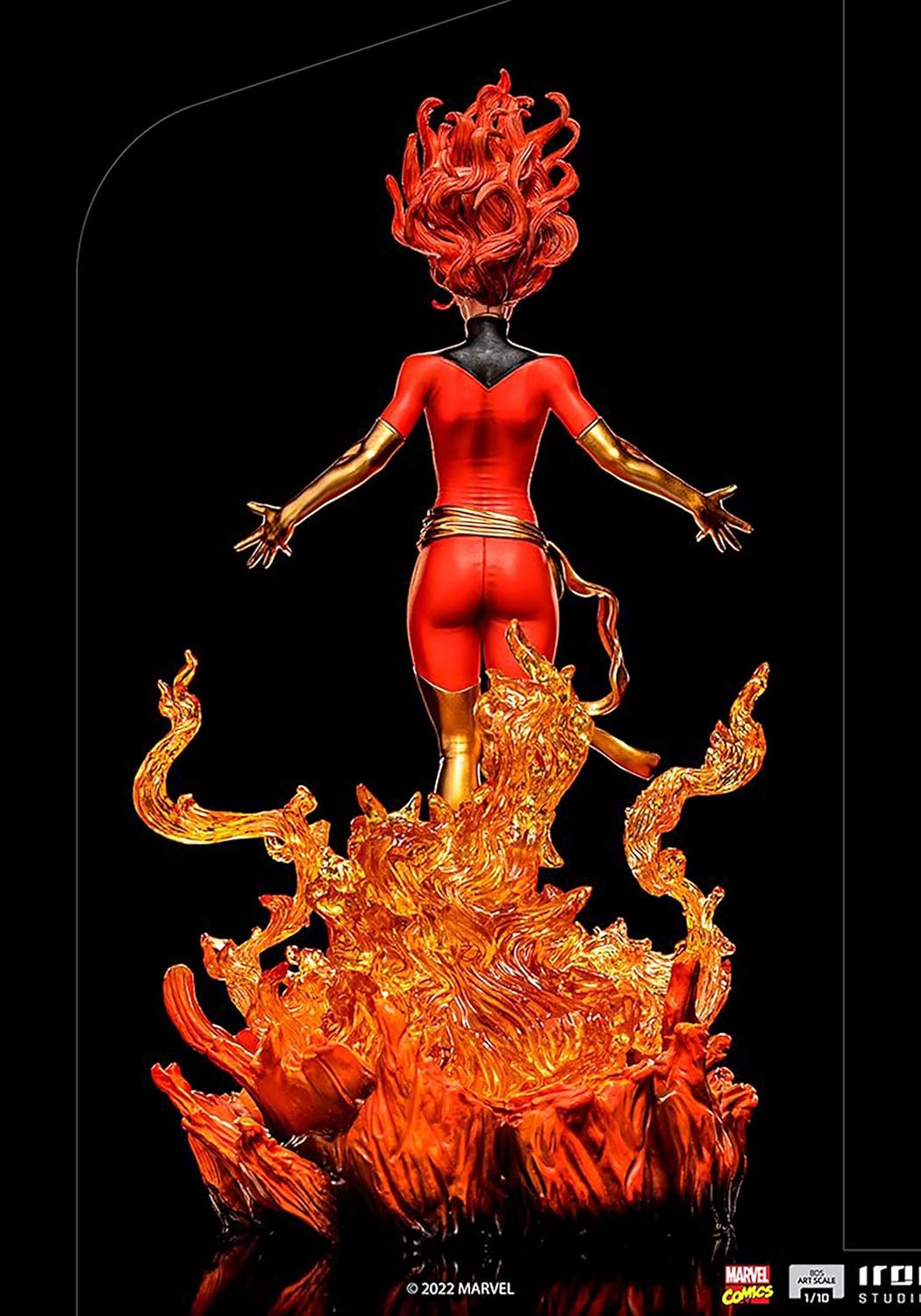 Iron Studios - BDS Arts Scale 1/10 - Marvel - X-Men Marvel Comics - Phoenix Statue 31cm - flash vidéo