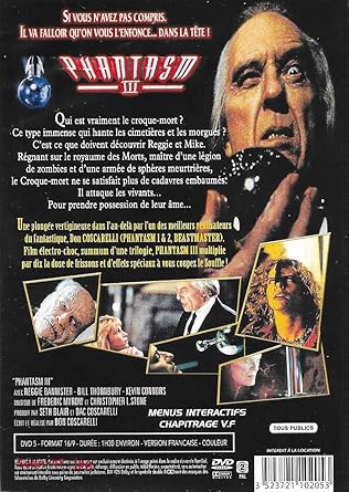 (Occasion) - Phantasm III : Le Seigneur de la Mort (1994) - DVD