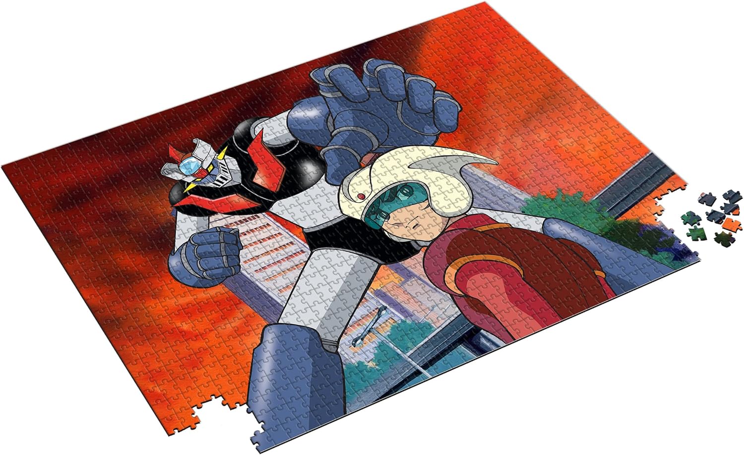 Mazinger Z - Puzzle Koji Kabuto et Mazinger 1000 pcs - flash vidéo
