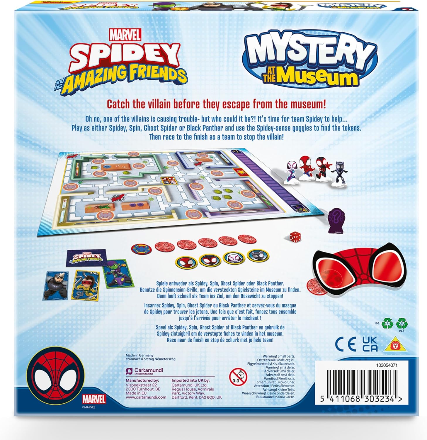 Shuffle - Jeu de plateau Spidey et ses amis extraordinaires : Mystère au Musée - flash vidéo