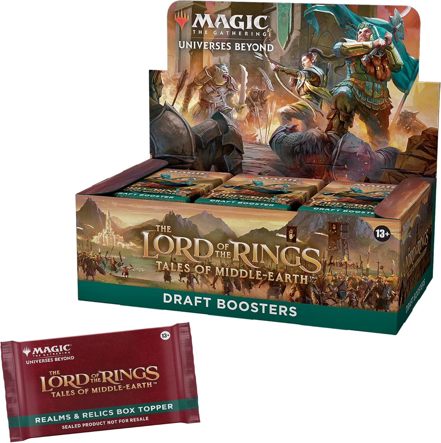 Magic: The Gathering - The Lord of the Rings: Tales of Middle-earth Draft Booster Display (36 Boosters) - flash vidéo
